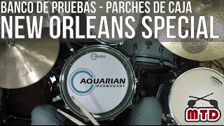 Video thumbnail for New Orleans Special Aquarian - Banco de pruebas - Mind the Drummer by Mind the drummer