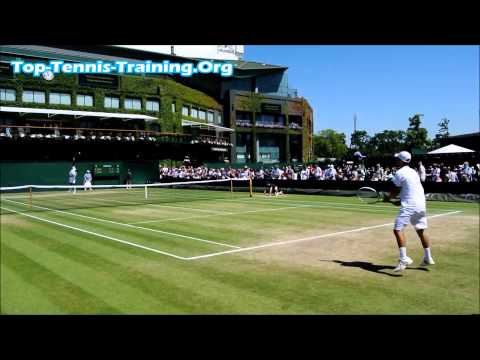 Top US Juniors Noah Rubin and Francis Tiafoe @ Wimbledon 2014