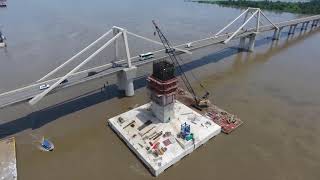 Nuevo Puente Pumarejo sobre el río Magdalena