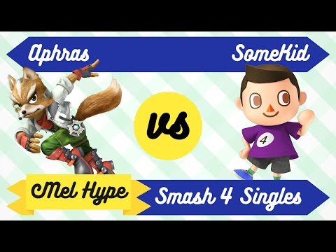 Mel Hype 3.5 - Smash 4 Arcadian - Aphras (Fox) vs SomeKid (Villager) - WR1