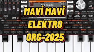 MAVİ MAVİ / ELEKTRO / ORG-2025