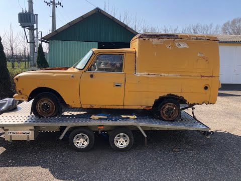 Garázs videó 77. - IZS furgon a téesz központból