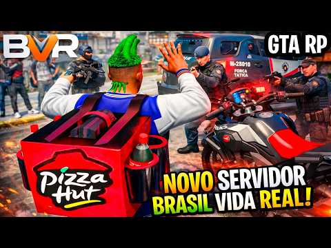 ENTREI NO SERVIDOR E JÁ LEVEI ABORDAGEM PESADA 🚔 (BRASIL VIDA REAL)