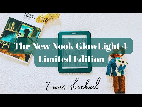 NEW NOOK E-reader unboxing--I was SHOCKED!
