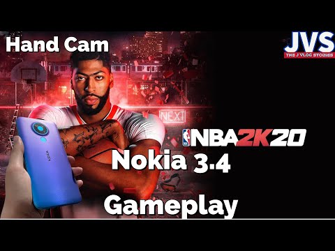 Nokia 3.4 NBA 2K20 Gameplay - Filipino | High Settings | Hand Cam |