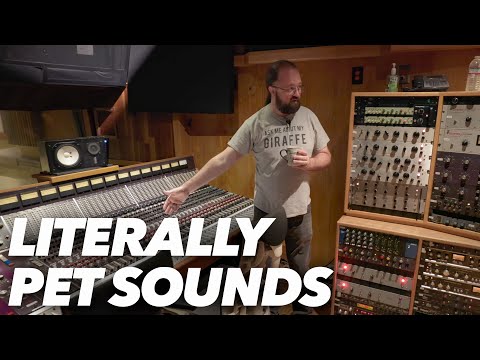 "This was used on Pet Sounds" | Eastwest Studio 3 (studio tour clip)