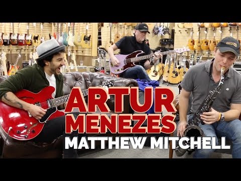 Jam Session! Artur Menezes with Matthew Mitchell & Nick Dias at Norman's Rare Guitars