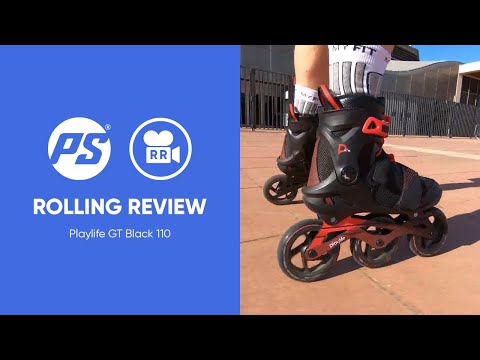 Playlife GT Black 110 inline skates - Rolling Review