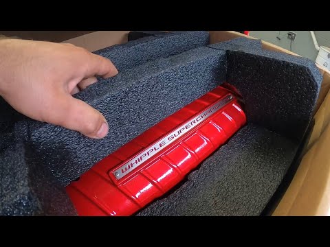2022 Ford F-150 Whipple Supercharger Install. Stage 2. Candy Apple Red.