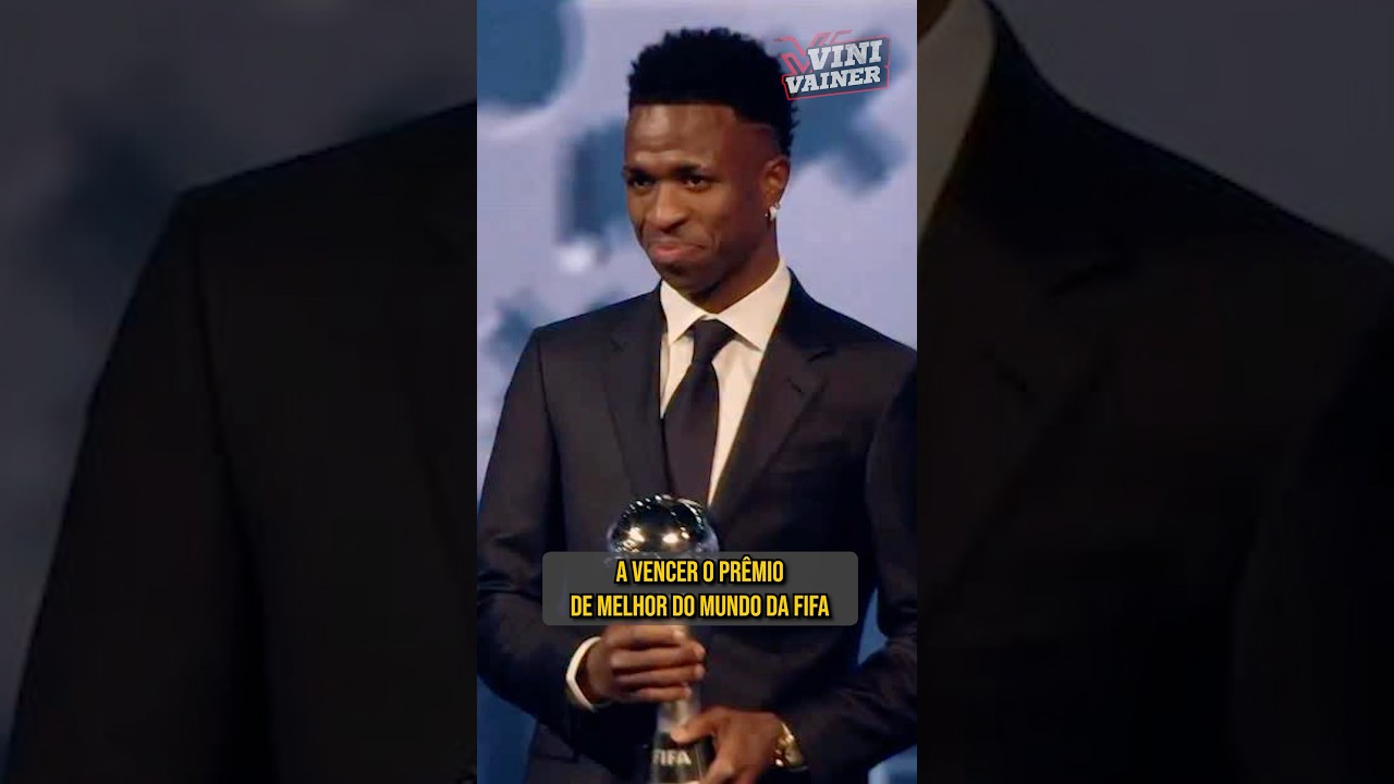 VINI JR VENCE O FIFA THE BEST #shorts