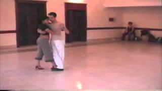 Javier Rodriguez y Geraldine Rojas Lezione di tango 1 Fivizzano 2002 di Francesco El Actor