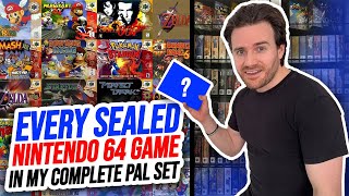 Every Sealed Nintendo 64 Game in My Complete PAL Set