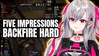 VTuber Impression Chain Spirals Into Chaos: 'Anpanban!' x5 Then a Cicada Mix-Up | Isaki Riona