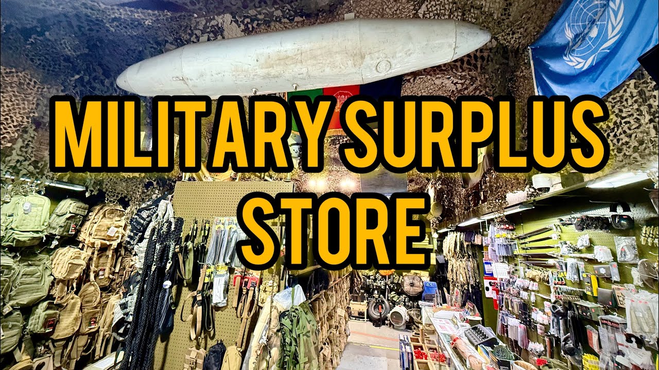 FREAKING OUT Over This Military Surplus Store!