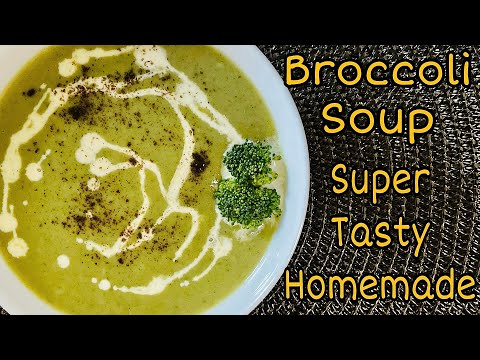 How To Make Broccoli Soup | Cream Of Broccoli Soup Recipe | Best Ever Homemade Old Fashioned