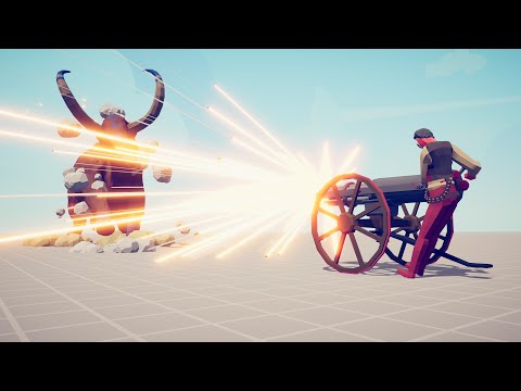 GOD GATLING GUN vs EVERY UNIT - Totally Accurate Battle Simulator TABS