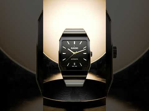 Ergonomic Harmony Reimagined - The futuristic Rado Anatom in High-Tech Ceramic