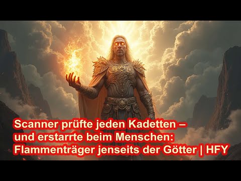 Scanner prüfte jeden Kadetten – und erstarrte beim Menschen: Flammenträger jenseits der Götter | HFY