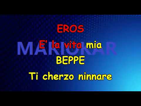 Eros Ramazzotti e Tazenda   Domo mia karaoke