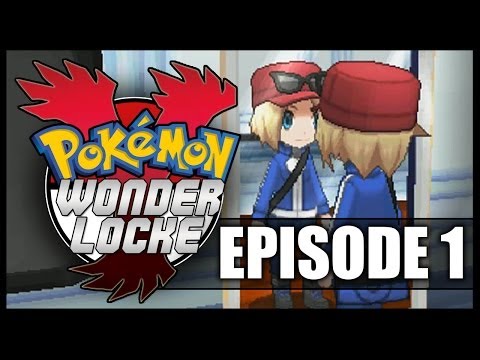 Pokemon Y Wonderlocke ♣ Ep 1 ♣ "Not A Bad First Trade!" (Pokemon Y Let's Play)