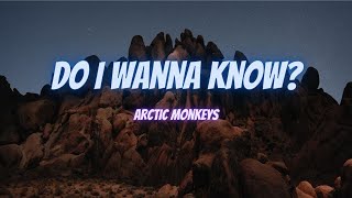 Arctic Monkeys - Do I Wanna Know? (Slowed + Reverb)