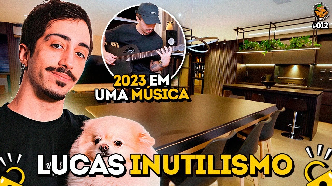 LUCAS INUTILISMO MOSTRA SUA INCRÍVEL BATCAVERNA -  Podpah Visita #12
