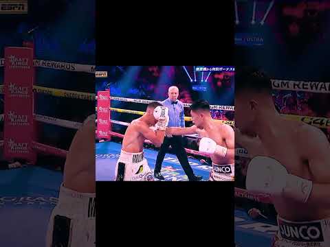 カルデナスが井上尚弥をダウンした同じパンチで致命的な失神KOをとる中谷潤人