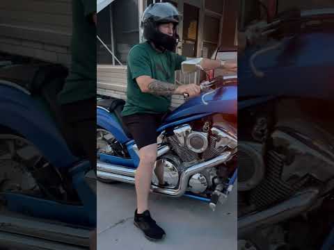 Thumbnail for A factory chopper styled bike. The Honda Fury. #motorcycle #honda #fury #shorts by Honda Fury