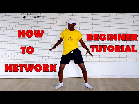 HOW TO NETWORK AFRO DANCE BEGINNER TUTORIAL