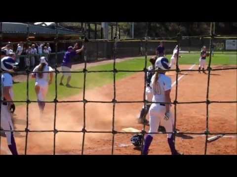 Western Carolina University Softball Senior Day - April 20, 2013