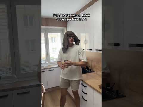 MOJE MÁMA, KDYŽ CHCE VŠECHNO HNED😂 #fyp #meme