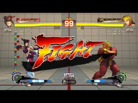 USFIV~ Ken (its showtime 1p) vs  Juri (lutuna) HD