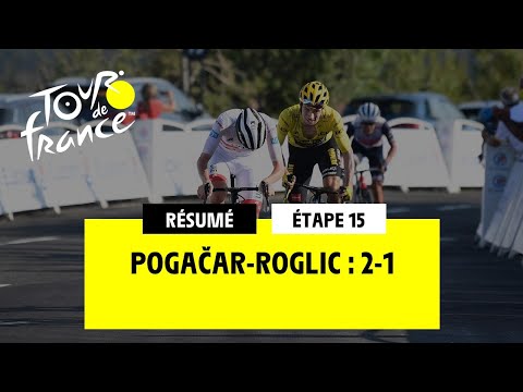 #TDF2020 - Étape 15 - Pogačar - Roglič : 2 - 1