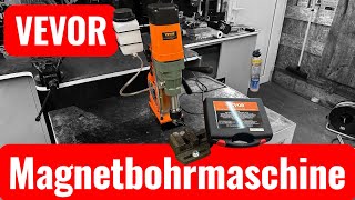 VEVOR Magnetbohrmaschine mit Bohrer, top oder Flop