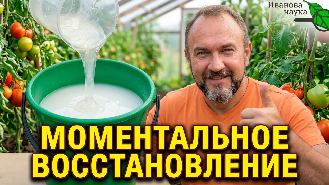 💥 ПОЛИЛ 1 РАЗ И ПОЧВА КАК ПОСЛЕ 100 ЛЕТ ОТДЫХА! Восстановление плодородия и зд?