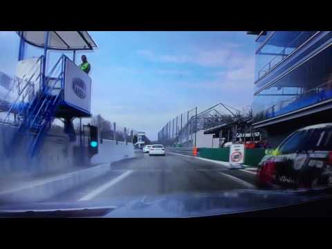 Monza track day 19/3/2017 team "ROMBO" MERCEDES camera car starting