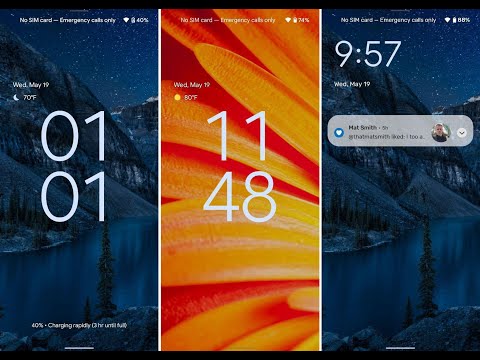 Nokia 8.1 Android 12 Widgets