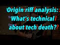 Riff Analysis 017 - Origin "The Aftermath"