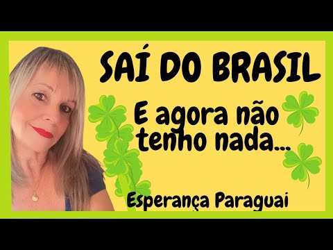 🍀 DEU TUDO ERRADO! E ainda um golpe mortal... #imigraçãoparaguai