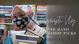 Second Hand Bookshop Picks | Impromptu Vlog
