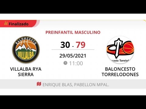 Preinfantil masc B VILLALBA RECAMBIOS RYA - TORRELODONES