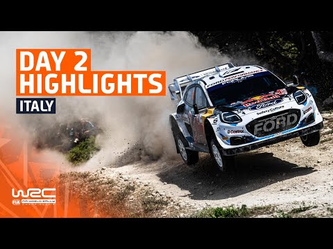 WRC 2024 第6戦ラリー・イタリア Day2ハイライト動画