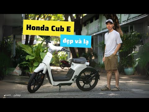 Đánh giá xe điện Honda Cub-E