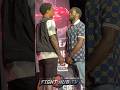 ERROL SPENCE JR STARES DOWN TERENCE CRAWFORD AT NYC PRESS CONFERENCE!