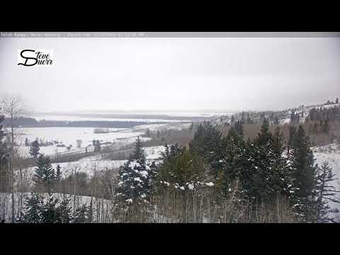 Teton Time Lapse of sunrise viewed from Buffalo Valley on December 23, 2024