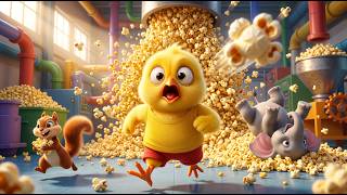 🐥🍿 Yellow Chick's Popcorn Machine Went CRAZY! 😱