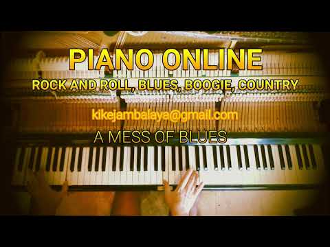 A MESS OF BLUES - ELVIS PRESLEY PIANO VERSION - HD