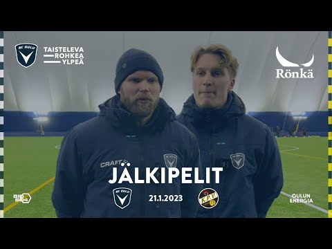 ACOTV: Rönkä jälkipelit AC Oulu - KPV 21.1.2023 (Harjoitusottelu)
