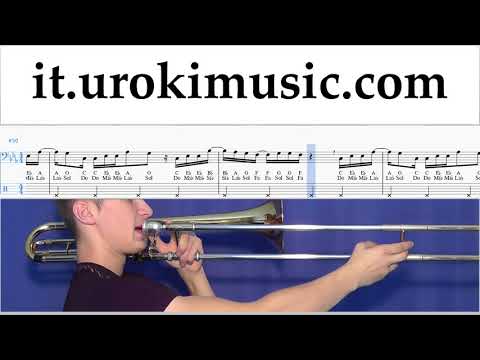 Lezioni di Trombone Martin Garrix feat Khalid - Ocean Tutorial Spartito um-i276