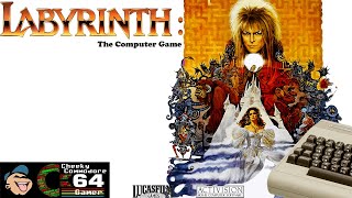 LABYRINTH – Commodore 64 (1986) | Lucasfilm’s Groundbreaking First Graphic Adventure